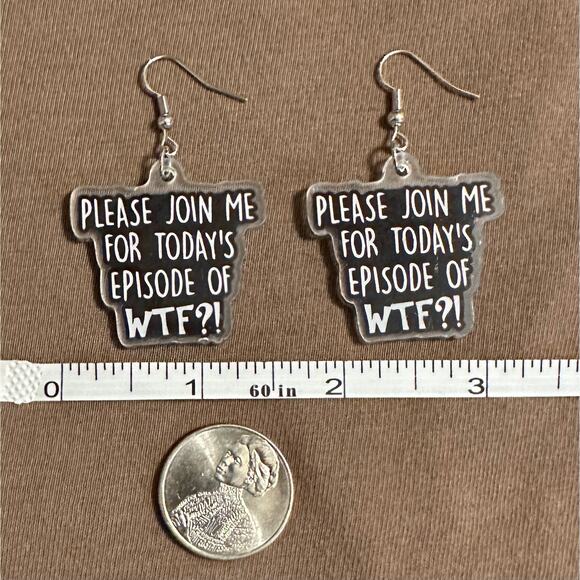 Wtf Drama earrings - Picture 4 of 4